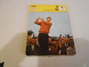 Bob Charles Golf PGA Golfer Foto Glossar A-G 1977 SPORTSCASTER CARD 08-14A - Bild 1 von 1