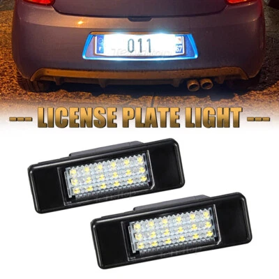 Luz LED matrícula Peugeot 106/207/307/308/406/407/508 Citroen C2-C8 Foto 1 de 4