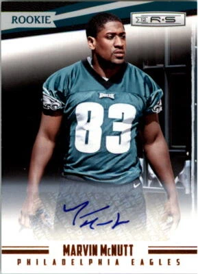 2012 Rookies and Stars Autographs #192 Marvin McNutt Auto /299 - NM-MT - Image 1 of 2