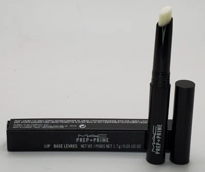MAC Prep + Prime Lip Primer Clear Lipstick Base ~ Hydrating ~ Smooths ~Refines - Image 1 of 4