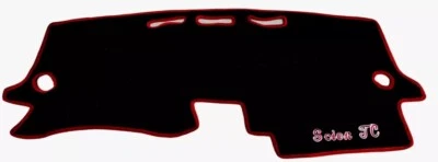 Cubierta de tablero de terciopelo negro para Scion TC 2005-2006-2007-2008-2009-2010 Foto 1 de 4