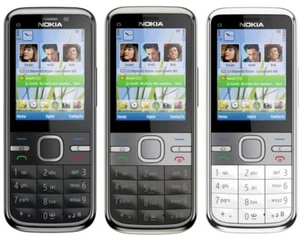 NOKIA C5-00 HANDY MOBILE PHONE QUAD-BAND UMTS GPRS BLUETOOTH KAMERA MP3 WIE NEU - Picture 1 of 6
