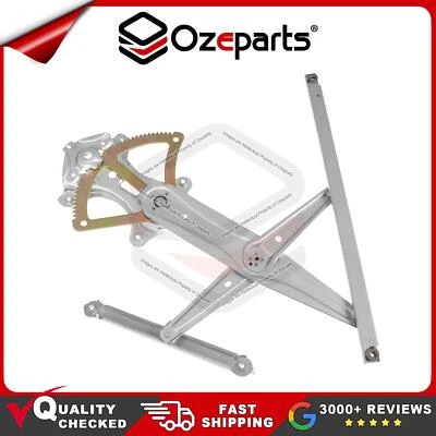 FRONT LH Left Electric Window Regulator No Motor For Mitsubishi Triton MN ML - Image 1 of 4