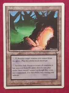Tarjeta de tierra Magic The Gathering CHRONICLES SAFE HAVEN Magic The Gathering - Imagen 1 de 2