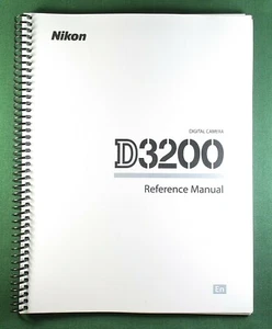 Nikon D3200 Reference / Instruction Manual: 228 Pages & Protective Covers - Picture 1 of 1