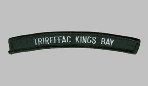 US Navy Trident Refit Facility Kings Bay GA TRIREFFAC UIM Rocker Tab (01-02) - Bild 1 von 1