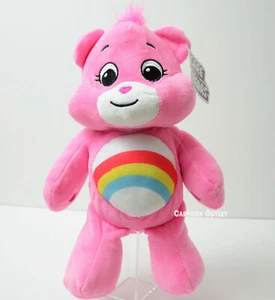Care Bears Plush Toy Cheer BEAR 10" Teddy Stuffed Animal Pink Birthday Gift New - Picture 1 of 5