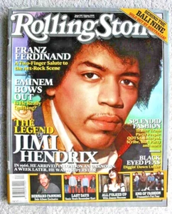 Jimi Hendrix The Legend Guitarist Rolling Stone magazine Rock Psychedelia Blues - Picture 1 of 3