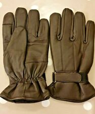 Men's Winter Gloves High Quality Sheep Leather With Fleece Inside
