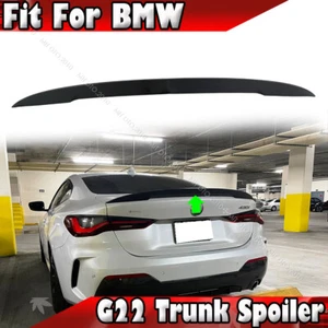 2020-2025 Fits BMW 4-Series G22 G82 2D P Type Rear Trunk Spoiler Unpainted - Picture 1 of 5