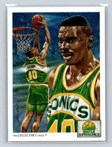 1991-92 Upper Deck #96 Shawn Kemp Seattle SuperSonics - Picture 1 of 2