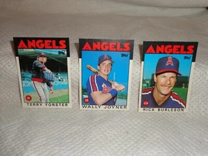 CALIFORNIA ANGELS--1986 TT----WALLY JOYNER--TERRY FORSTER--KOSTENLOSER VERSAND - Bild 1 von 1