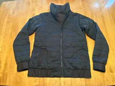 CHAQUETA CUELLO CAPUCHA ACOLCHADA ÚNICA MARMOTA LG. NEGRO/GRIS NUEVO ESTADO. ENGRANAJE AFILADO Foto 1 de 4