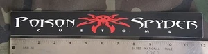 Poison Spyders Customs Logo Sticker - Bild 1 von 1