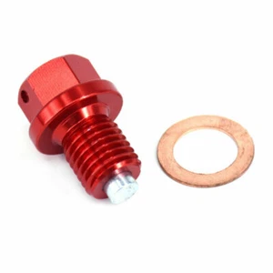 New Ultra Powerful Magnet Magnetic Oil Drain Plug Bolt CNC M12mm*15mm*P1.5mm - Picture 1 of 4