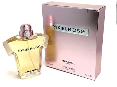 Rykiel Rose By Sonia Rykiel 3.3 fl.oz Eau De Toilette Spray For Women Rare - Image 1 of 4