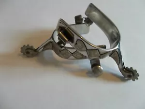 SPURS INTARSIO ARGENTO CUORI E FORME DIAMANTE #65 - Foto 1 di 2