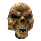 Vintage 1997 Disguise Fright Asylum Skull Skeleton Halloween Mask