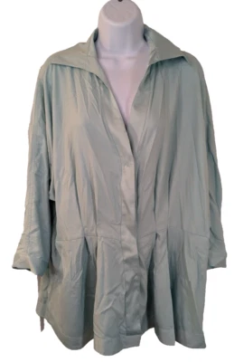 Byron By Byron Lars, women's blouse, green, size 2X - Image 1 of 3