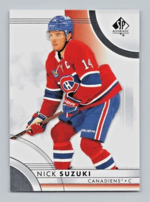NICK SUZUKI  2023-24 SP Authentic   #28  Montreal Canadiens - Image 1 of 4