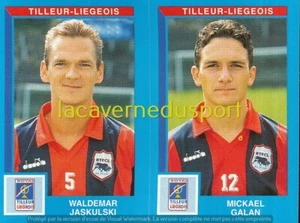 486 JASKULSKI GALAN TILLEUR-LIEGEOIS STICKER PANINI FUSSBALL BELGIEN 1999 2000 - Bild 1 von 1