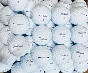 25 TITLEIST PRO V1X 2025 WHITE GOLF BALLS AAAA FREE SHIPPING - Picture 1 of 3