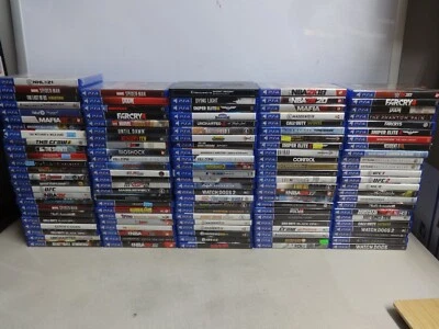 SELECTION # 2 PS4 PLAYSTATION 4 USED & NEW VIDEO GAMES U CHOOSE FROM DROP DOWN - Image 1 of 2