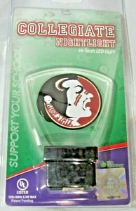NCAA Hi-Tech LED Night Light by Authentic Street Signs -Select- Team Below - Picture 1 of 12