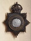 Vintage Bedfordshire Constabulary King's Crown Helmet Badge