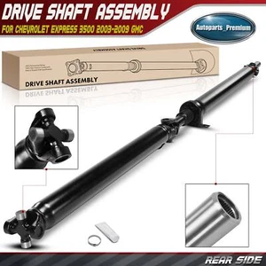 Rear Driveshaft Prop Shaft Assembly for Chevrolet Express 3500 2003-2009 GMC RWD - Picture 1 of 9