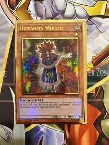 Infernity Mirage Premium Gold Rare MAGO-EN005 1st Edition Near Mint Condition - Picture 1 of 2