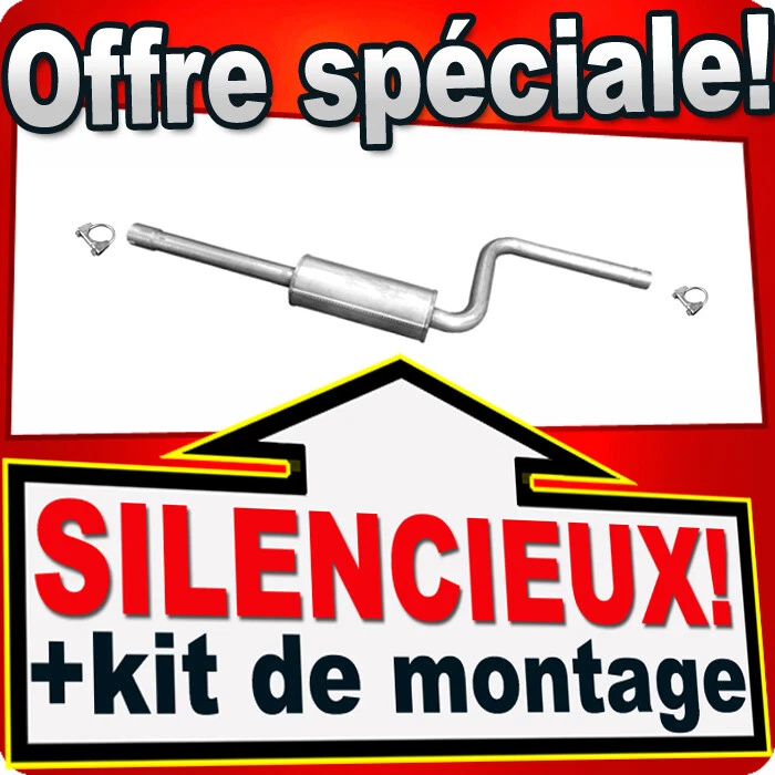 Silencieux intermédiaire pour CHRYSLER SEBRING (JR) 2.0 2.4 2.7 STRATUS (JA) 2.0 - Photo 1/1