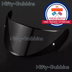 Black Visor for LS2 FF320 Stream FF353 Rapid FF328 FF800 Motorcycle Helmet Lens - Picture 1 of 7