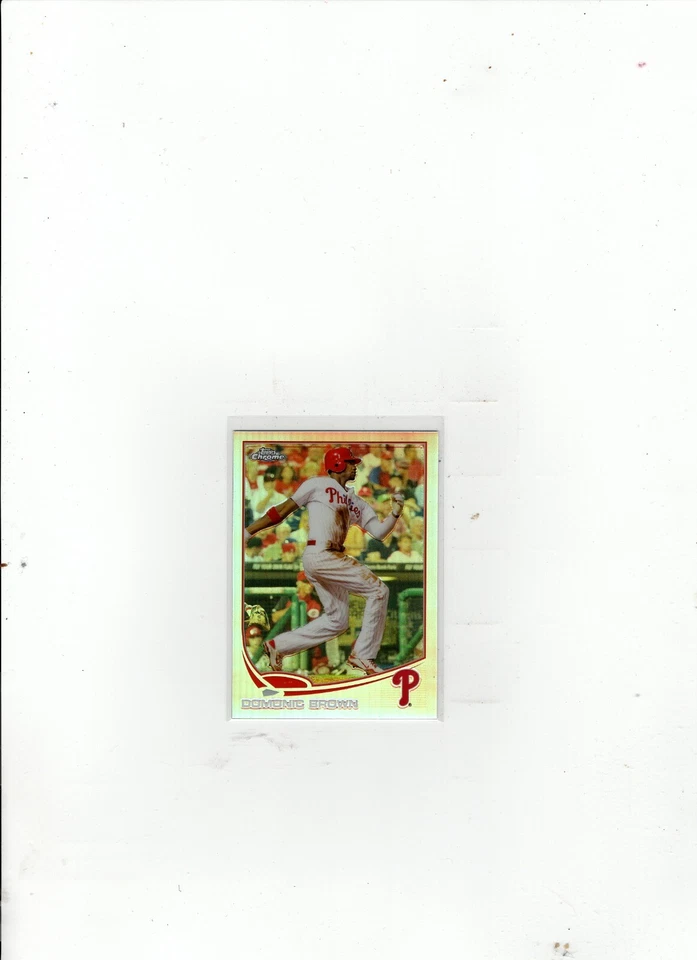 2013 Domonic Brown Topps Chrome Refractor #215 Free Shipping (C-695) - Image 1 of 1
