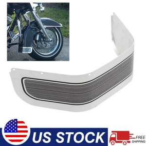 Falda de guardabarros delantero cromada apta para Harley Davidson Touring Road King 2014-UP - Imagen 1 de 9