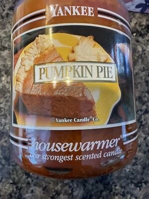 RARE BLACK BAND PUMPKIN PIE Yankee Candle! ONLY 1 other New On eBay! - Image 1 of 4