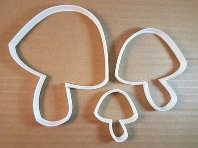 CUTTER CRAFT UK Toadstool Mushroom Mario Shape Cookie Cutter Dough Biscuit Pastry Fondant Sharp
