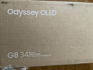 Samsung Odyssey OLED G8 34-Inch Ultra-Wide Curved Monitor - Minor Screen Scratch - Picture 1 of 9