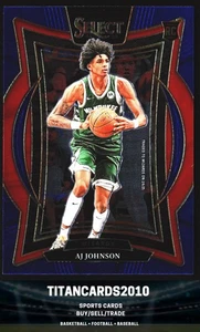 AJ Johnson 2024-25 Panini Select Concourse Rookie RC Milwaukee Bucks #67 - Imagen 1 de 2