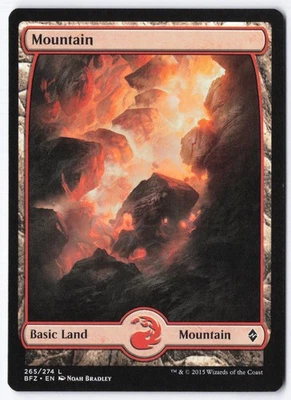 Mountain () - Full Art L Battle for Zendikar 265 LP - Image 1 of 2