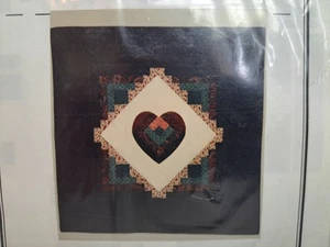 Quilts by Esther Quilt Pattern - Log Cabin Heart (90" x 113") - Uncut - Picture 1 of 3