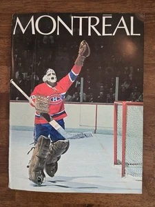 VINTAGE 1970 MONTREAL CANADIENS Signed Autograph Program Book - Picture 1 of 19