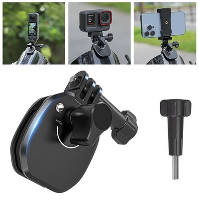 Riding Companion Mount for Sports Cameras Fits Motorcycle Car Windshield - Image 1 of 4