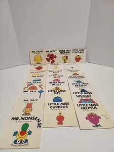 Roger Hargreaves Mr. Men and Little Miss Small Paperback Books Lot Of 23 Used - Picture 1 of 6