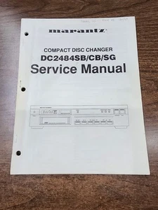 Marantz DC2484SB/CB/SG Compact Disc Wechsler Service Manual - Bild 1 von 2