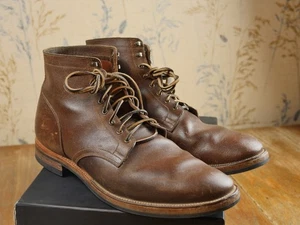 Viberg Service Boot 12 / 13US Natural Waxed Flesh 1035 Dainite mit Karton - Bild 1 von 15