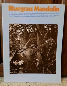 RARE Vintage Bluegrass Mandolin Jack Tottle 1975 Instruction Book, Sheet Music - Bild 1 von 9