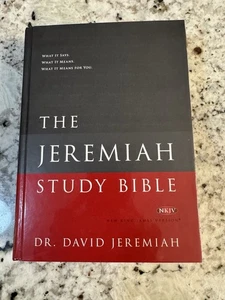 Die Jeremia Studienbibel: Was sie sagt. What It Means For You Hardcover mit Tabs - Bild 1 von 9