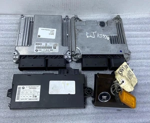 OEM BMW E60 E90 E91 X5 E70 DDE Complete Kit Engine Control Unit ECU 7810980 - Picture 1 of 20