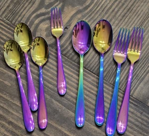 Cubiertos/cubiertos Cambridge Byram Rainbow Mirror 8 piezas - Imagen 1 de 6